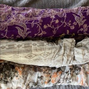 3 different SCARVES